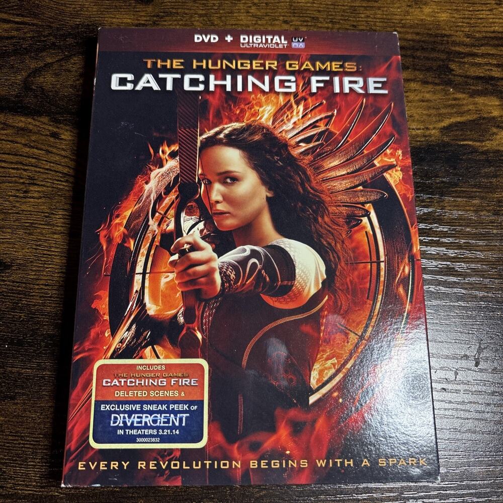 The Hunger Games: Catching Fire (DVD, 2013)